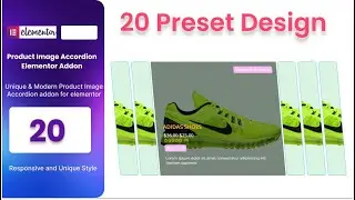 WooCommerce Product Image Accordion Elementor addon tutorial