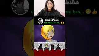 Naruto squad reaction on girl😁😁😁