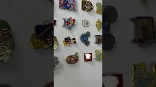 ALL WALT DISNEY PIN LOT - 84 AUTHENTIC PINS, RARE, VINTAGE, MOVES, THEME PARK #disney #disneyworld