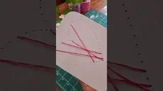 Heart Thread Card ideas | DIY String Art | Cute Gift ideas