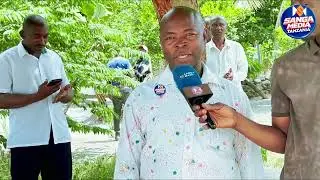 KATIBU MWENEZI TAWI LA KIGOGO FESH A PAMOJA NA MAKATIBU WENGINE WAMPONGEZA NDUG FRANK MANG'ATI KWA K