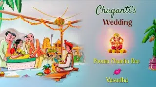 Live streaming Of  Chaganti's Wedding ||  Poorna Chandra Rao 💕 Vasudha ||