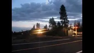 BNSF 4892 NB Has a close call with deer