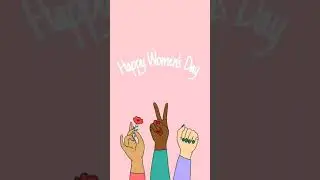 Happy Women's Day ♀🌹👩 #art #illustration #shorts #shortvideo #womensday #women #womenempowerment