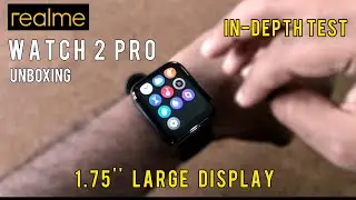 Realme Watch 2 Pro: Unboxing | 1.7'' Large Display, SpO2 ⚡ in-Depth Test