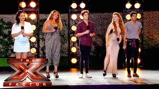 Group 12 sing Be My Baby for the Judges | Boot Camp | The X Factor UK 2015