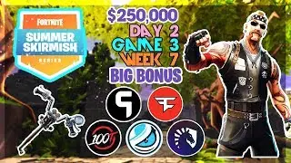 $250,000 🥊Big Bonus Summer Skirmish🥊 Week 7 Day 2/Game 3 (Fortnite)