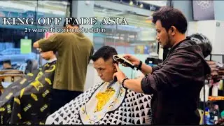 SKIN FADE BY KING OF FADE ASIA 2020!!! IRWANDI ZAINUDDIN!!!