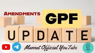 GPF and others Interest Rate  Update 🔥 #gpf #ccsrules 