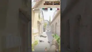 4k clutch 1vs2 #cs2 #csgo #counterstrike #faceit #shorts #кс2 #ксго