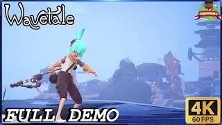 Wavetale 4K Gameplay Full Demo // 波の物語 4K ゲームプレイ フル デモ // Walkthrough