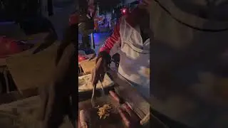 Night Delights: Downtown Tijuana Bacon-Wrapped Hotdog Stand #short #shortvideo #tijuana #streetfood