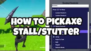 How to Pickaxe Stutter I Pickaxe Stall Was Patched I