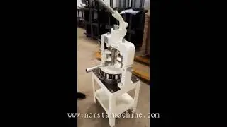 Kitchen Equipment Manual Simple Operating Bakery Pizza Bread Dough Divider Rounder Cutting Making Ma