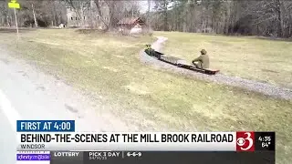 Miniature backyard railroad provides big fun at Vt. farm