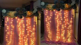 Simple Backdrop | Wedding & Birthday