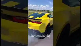 Camaro Hits 0&ndash;60 Like A Rocket 🚀 #shorts