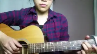 [Guitar Tutorial - Beginner] Spring Day (봄날) by BTS (방탄소년단) [기타 레슨]