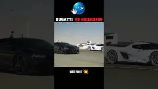 BUGATTI VS KOIENSEGG ☠️💥 - [TROLL FACE 🥵] #cars #koenigsegg #bugatti #ytshorts