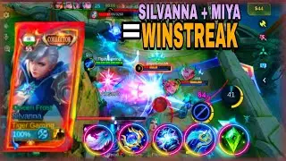 I Tried Solo Rank Pushing with Silvanna… and THIS Happened!#MLBB #MobileLegends #SoloPush 