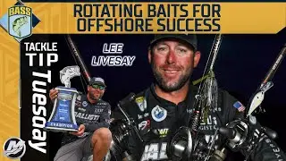 Rotating baits on offshore spots at Lake Fork with Lee Livesay