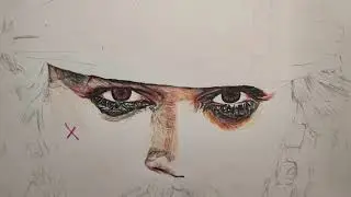 How to draw Pencil Sketch of Johnny Deep | Art Academy