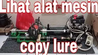Lihat Fitur Mesin Duplikator Lure || Make Lure Very Fast With a Copy Machine