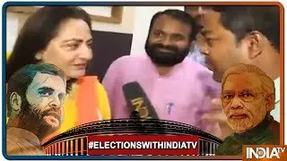 Lok Sabha Elections 2019: Rampur में Jaya Prada ने कहा, Azam Khan को गरीबों के आंसुओं का श्राप लगेगा