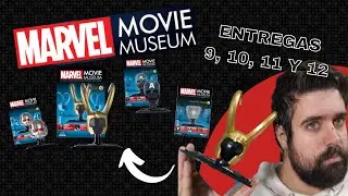 Marvel Movie Museum EP.4 🦸 Casco Ant-Man, Loki, Capit&aacute;n Am&eacute;rica y Arc Reactor MK85 | Entregas 9-12