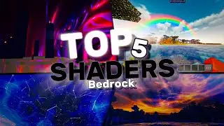 TOP 5 SHADERS FOR MINECRAFT BEDROCK 1.21 - 1.21.110 (LOW, MEDIUM, AND HIGH RANGE) Minecraft PE Sh...