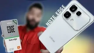 Infinix Note Edge Unboxing & First Looks 🔥 6.78inch, AMOLED Display 