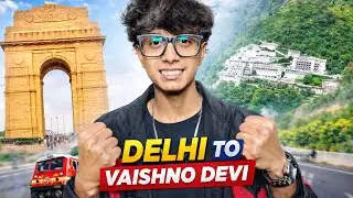 Delhi to Vaishno Devi in One Trip 😍 | First Time Experience | यात्रा Vlog 🚩