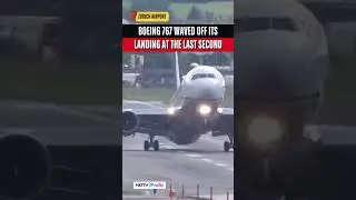 Watch How This United Airlines Boeing 767 Aborts Landing At The Final Moment