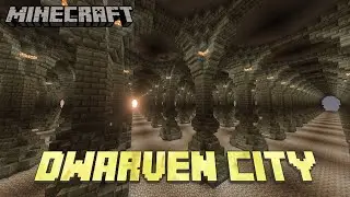Minecraft: Tour &ndash; Epic Underground Dwarven City