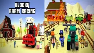  New update Blocky Farm Racing & Simulator - Farm simulator game 2026 - Android Gameplay