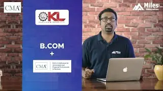 B.Com with US CMA | KL University-Vijayawada, in collaboration with IMA & Miles
