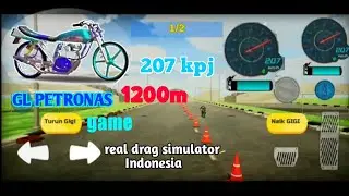 Real Drag Simulator Indonesia - GL PETRONAS Game Balap liar Terbaru 2022 !!