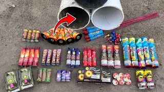 EXPERIMENT NYUMET MERCON TANK, DISKO, THUNDER, ROKET, GANGSING DIDALAM PARALON!!! LIHAT INI