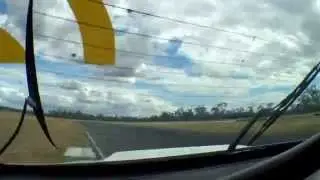A lap of Queensland Raceway with Wayne Wakefield shot from the passenger seat by Mikala Bell.