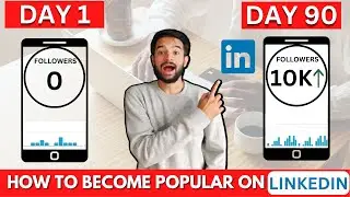 How I gained 10000(10K) Followers organically on LinkedIn in less that 90 Days?#linkedin #followers