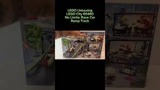 LEGO Unboxing: No Limits: Race Car Ramp Track (LEGO City 60460)