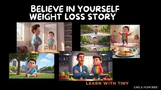 From Overweight to Healthy | Never Give Up | Motivational Kids Story Animation