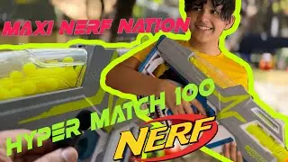 Revisamos Nerf hyper match 100 💀😎😎😎