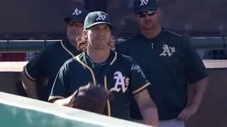 OAK@LAA: Zito goes four innings in second 2015 start