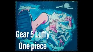 Canvis Artwork: Luffy gear 5 🖌 #short #artshortvideo