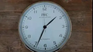 Monochrome sweepstake - IWC Wall Clock