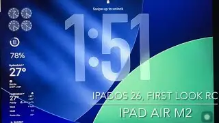 iPadOS26 RC Released !! First look on Apple iPad Air M2 | Laptop Replacement ??