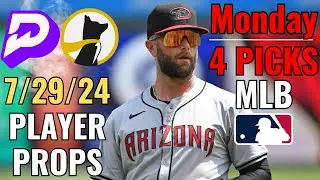 PRIZEPICKS MLB MONDAY 7/29 CORE PLAYER PROPS!!