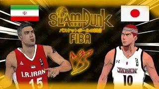 IRAN vs JAPAN | Full first half | Anime Slamdunk x FIBA mod for PC | NBA2K14