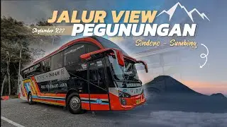 GAK DI RENCANAKAN DAPET UNIT INI ‼️ Trip Bus Wonosobo - Malang lewat Tol baru Joglo Solo